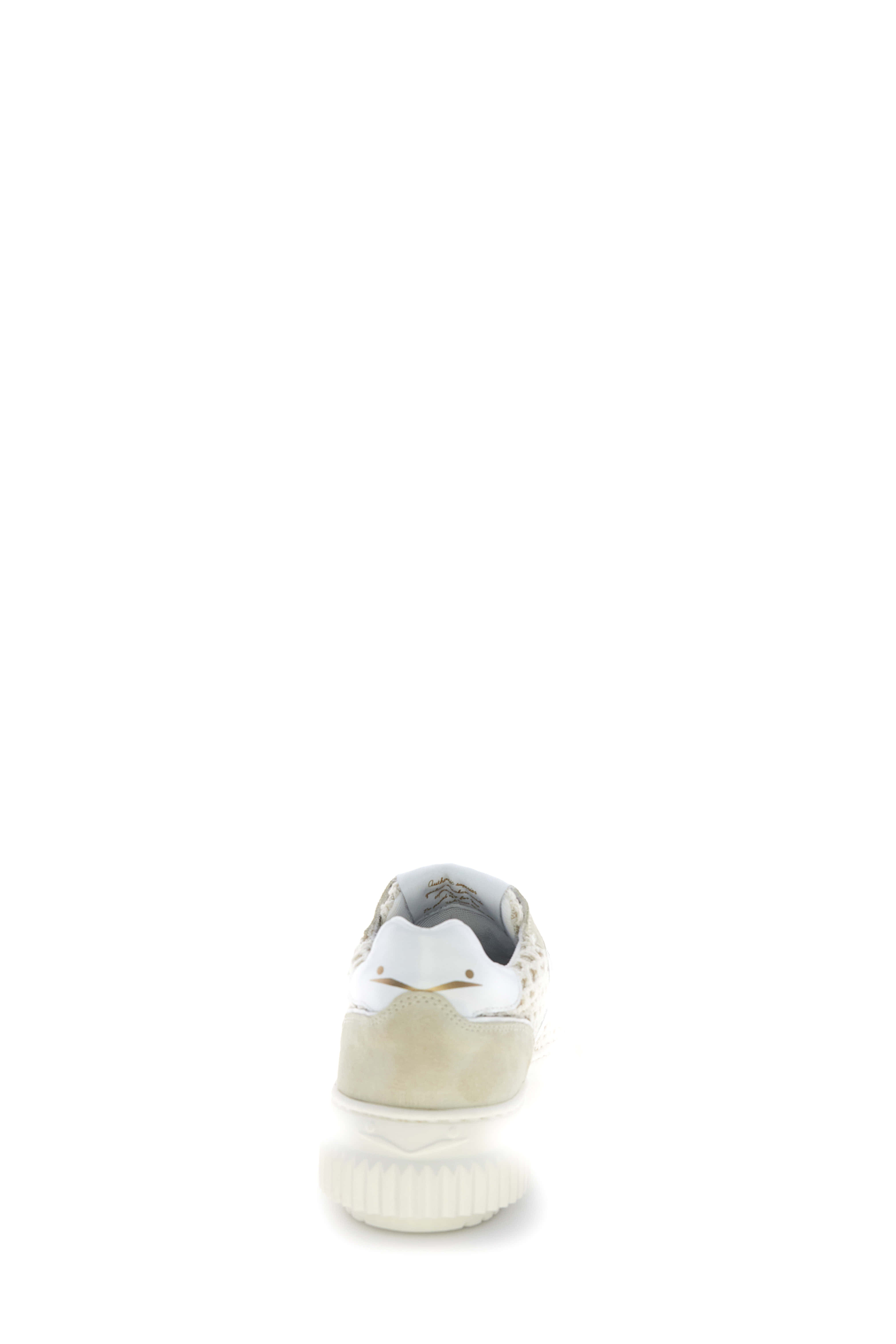 Voile Blanche Lipari 2017542 57 sneakers crema off white uncinetto
