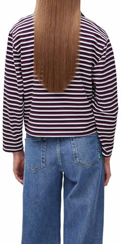 Benetton Polo Donna Riga Tinto Filo Regular