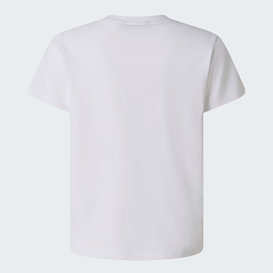 The North Face NF0A8G1W t-shirt ragazzo bianco cotone