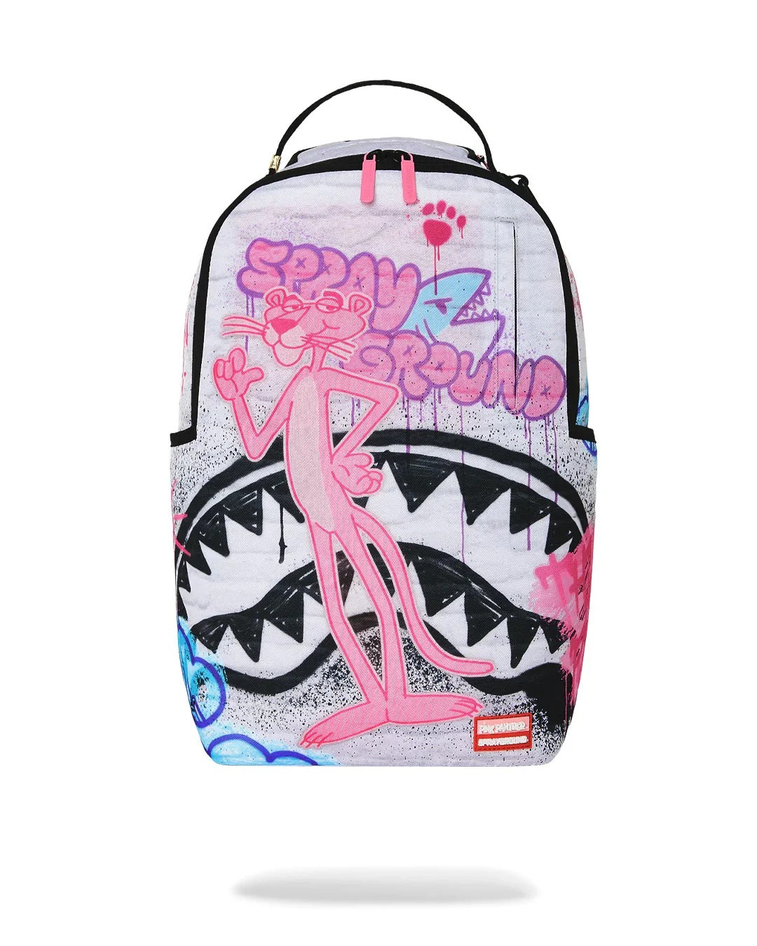 Sprayground Pink Panther Graff zaino bianco multicolor laptop