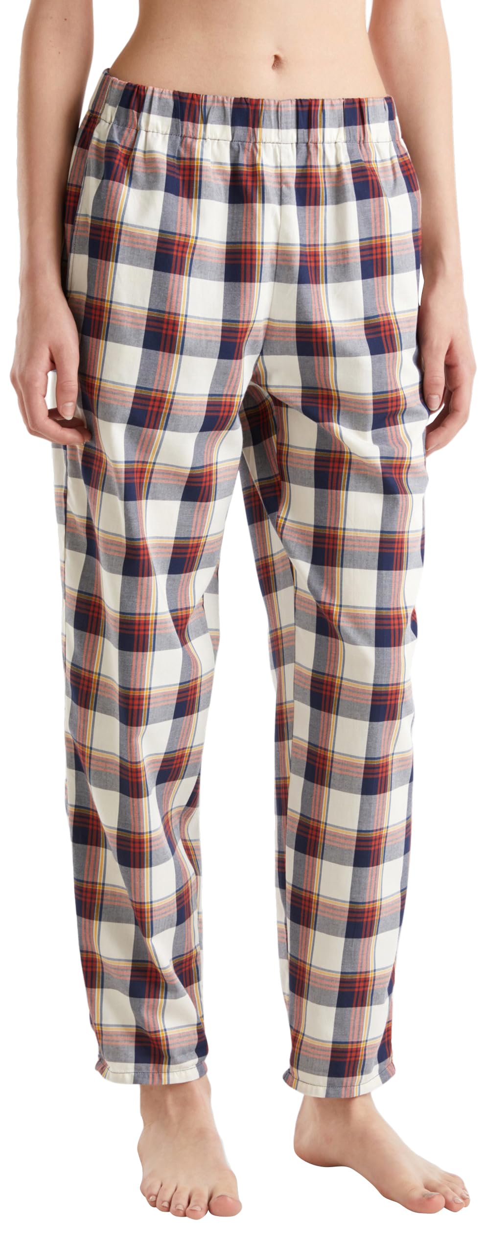 Benetton Intimo e Pigiami 42fk3f00h Pantalone Pigiama Donna L Quadri