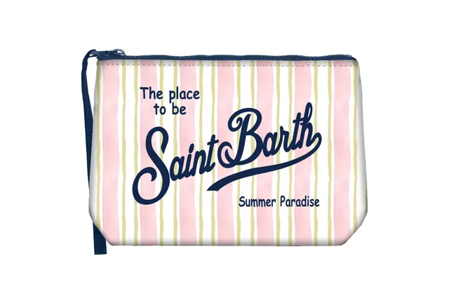 MC2 Saint Barth Aline 03280L Pochette Rosa Big Stripes