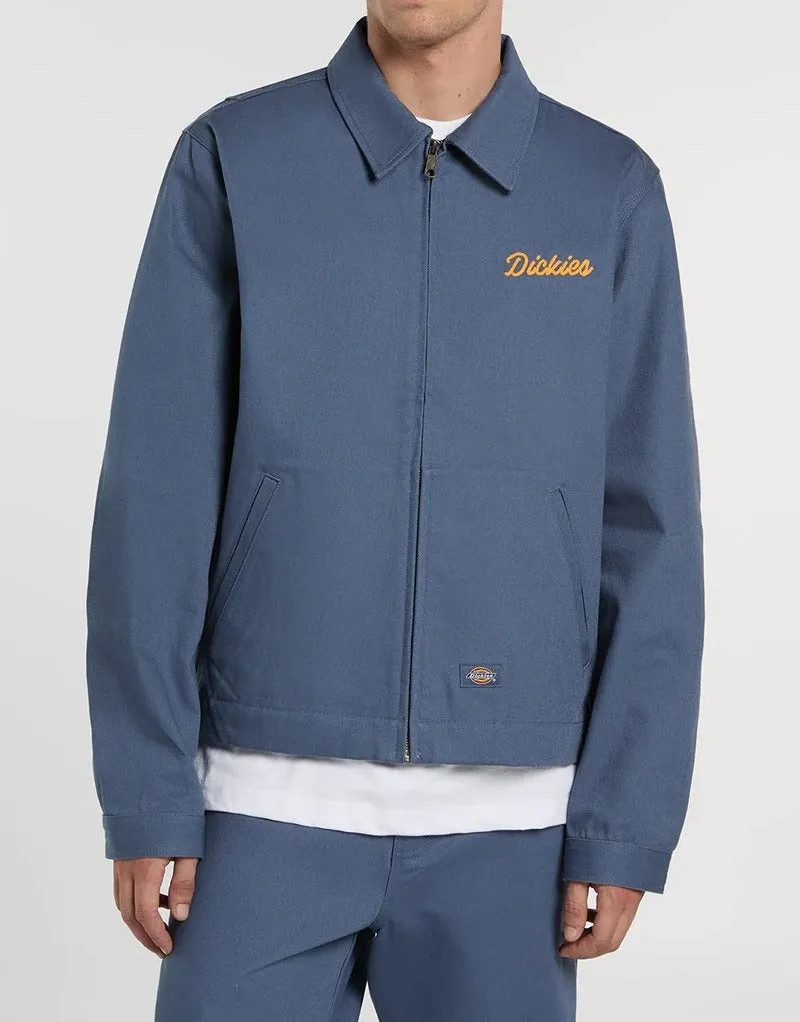 Dickies Wellsville DK0A88PF giacca uomo indigo retrò cotone