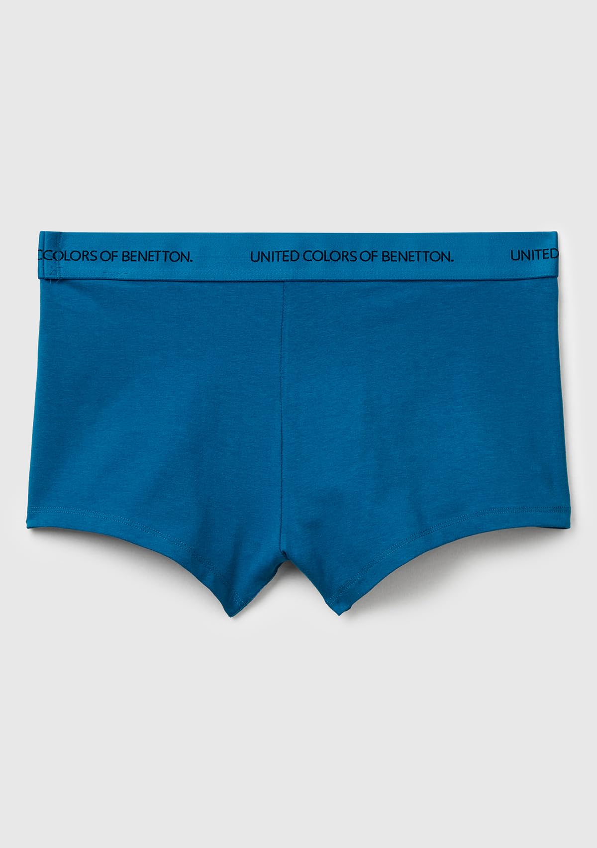 Benetton Boxer Uomo S blu cotone organico elasticizzato
