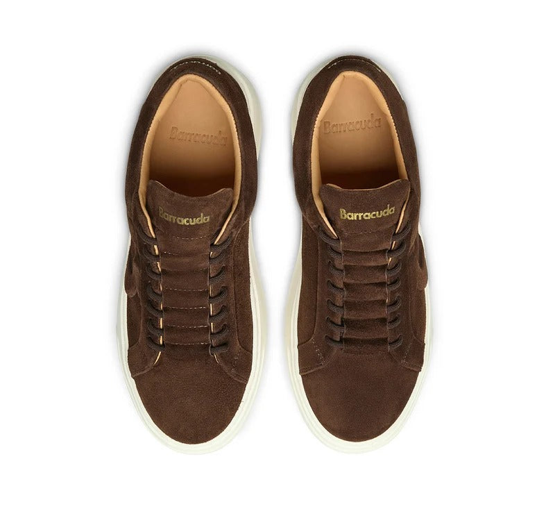 Barracuda Mary Lou BD1625 Sneakers Donna Marrone Camoscio