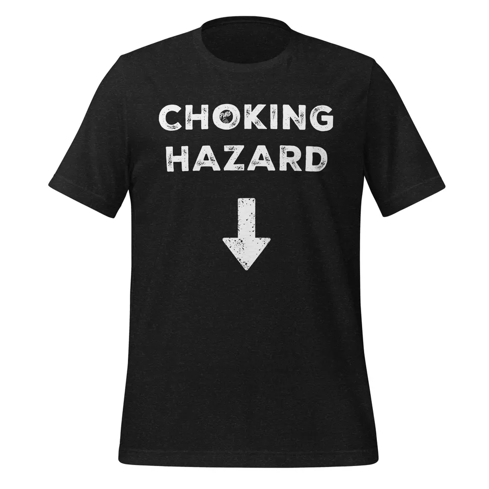 Pure Trash Choking Hazard t-shirt uomo cotone