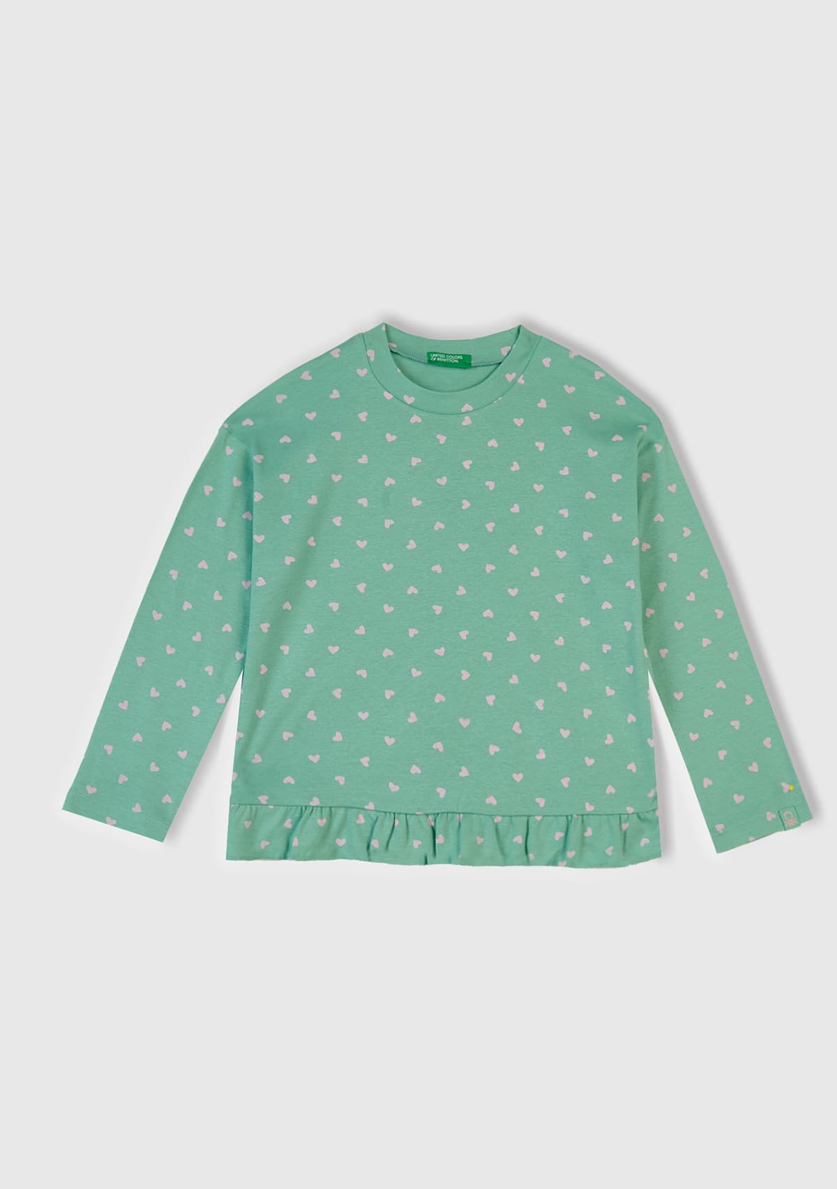 Benetton 3TGJ0P094 Set Pigiama Bambina 90 Multicolor