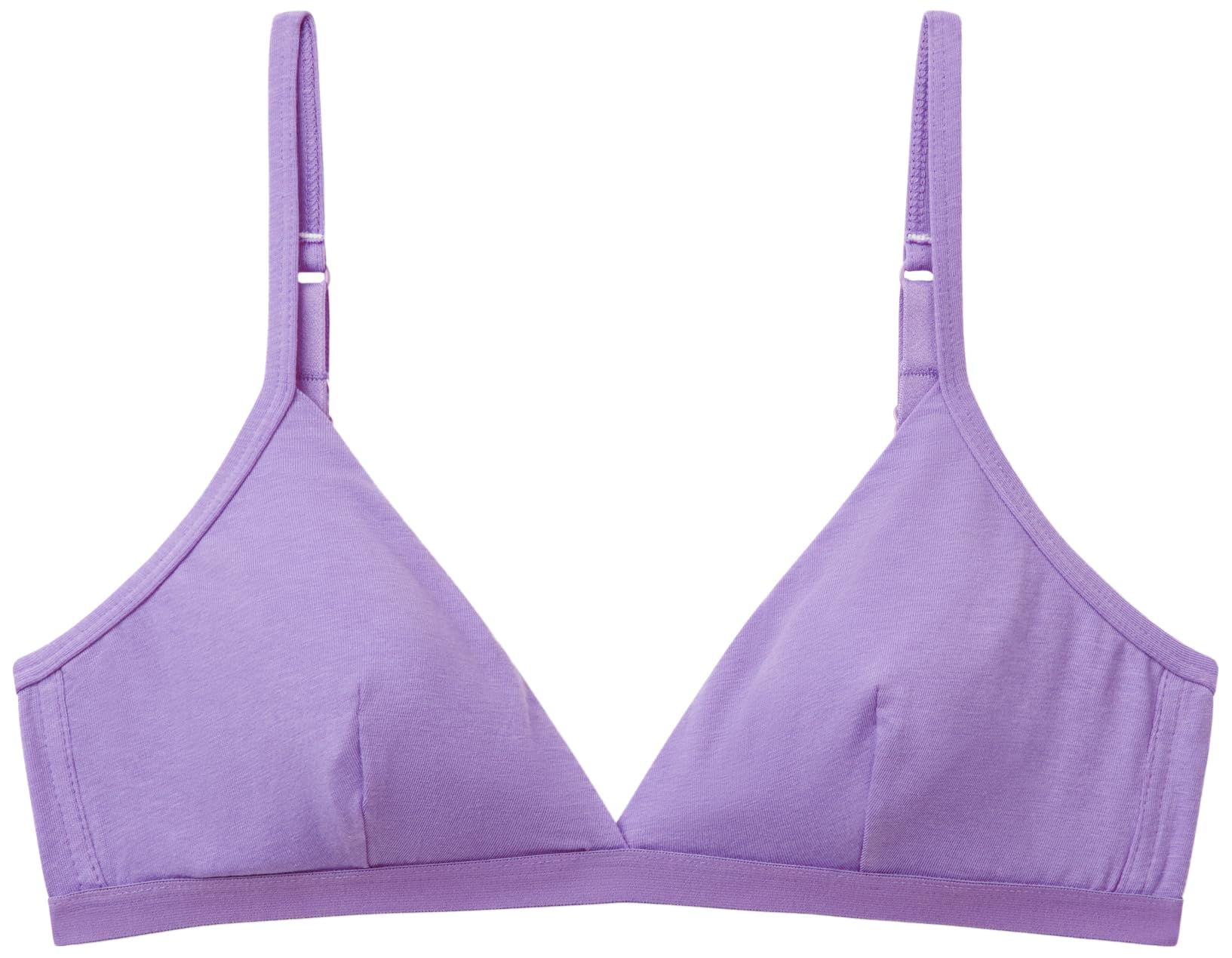 Benetton Triangolo Reggiseno Cotone Organico Celeste 2k3