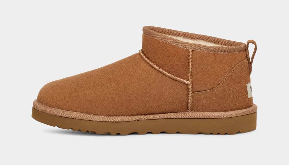 UGG Classic Ultra Mini 1137391 scarponcino uomo chestnut montone