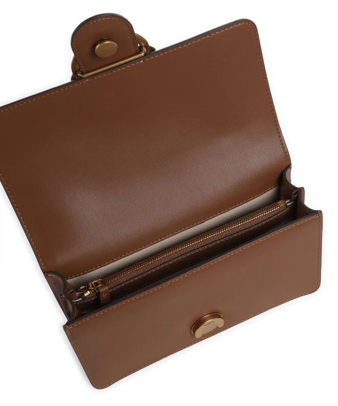 Pinko Love One Mini Borsa Marrone Antique Gold