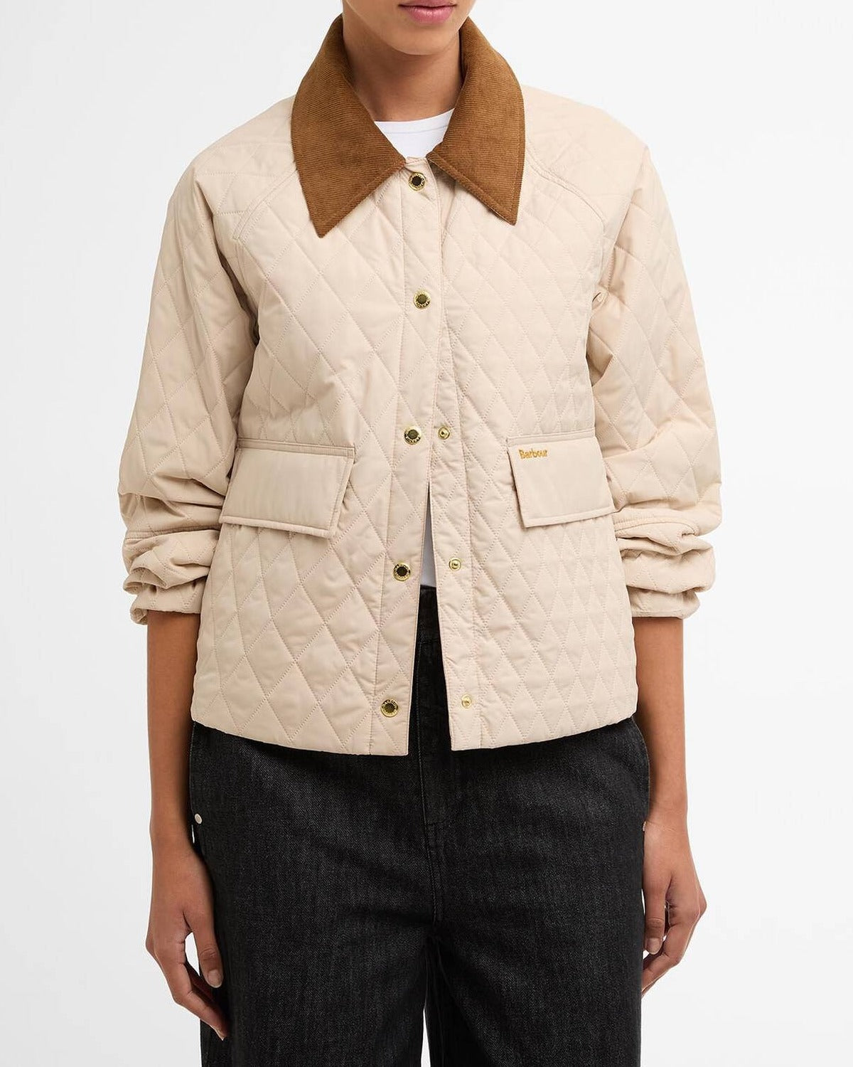 Barbour Kirby Quilted LQU1897 giacca donna jasmine nylon