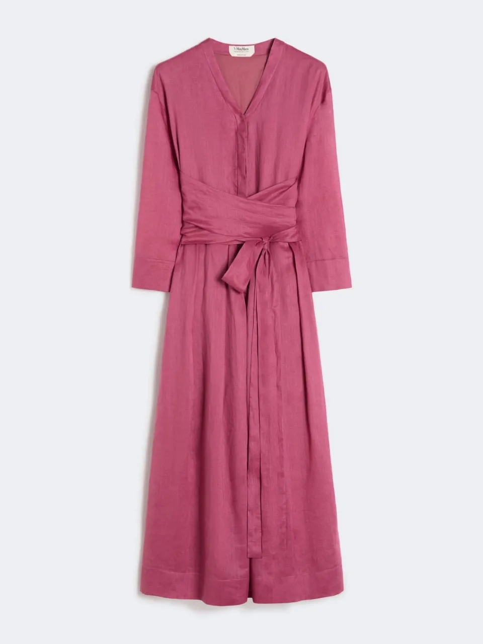 S Max Mara Camilla SMMCAMILLA Abito Lungo Ciclamino