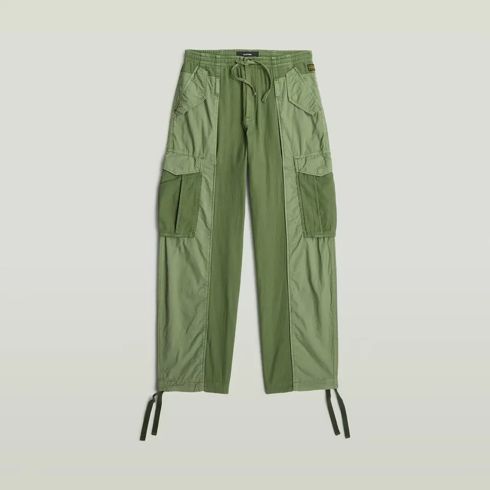 G-Star Raw D29010-E519 pantalone donna verde cargo