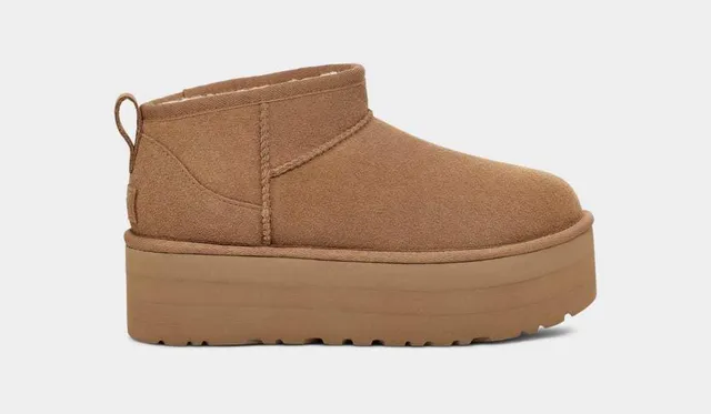 UGG Classic Ultra Mini Platform 1135092 Scarponcino Chestnut