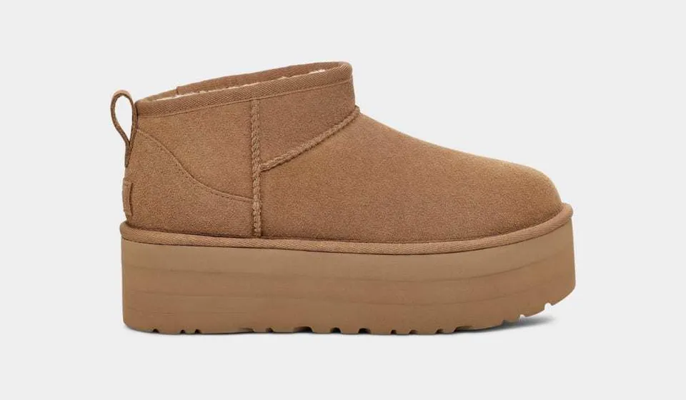 UGG Classic Ultra Mini Platform 1135092 Scarponcino Chestnut