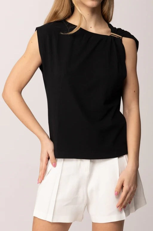 Pinko Melody 106478 A35D Top Donna Nero