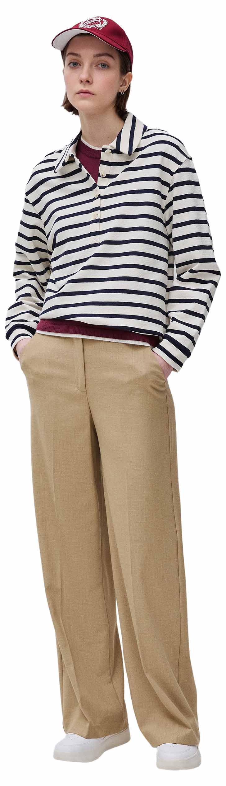United Colors of Benetton 3pnud3018 Polo Donna Panna XXS