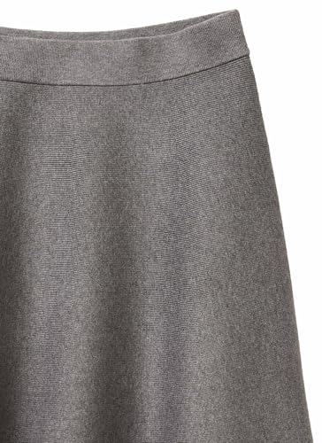 Benetton Gonna Corta Donna Svasata Viscosa Elasticizzata