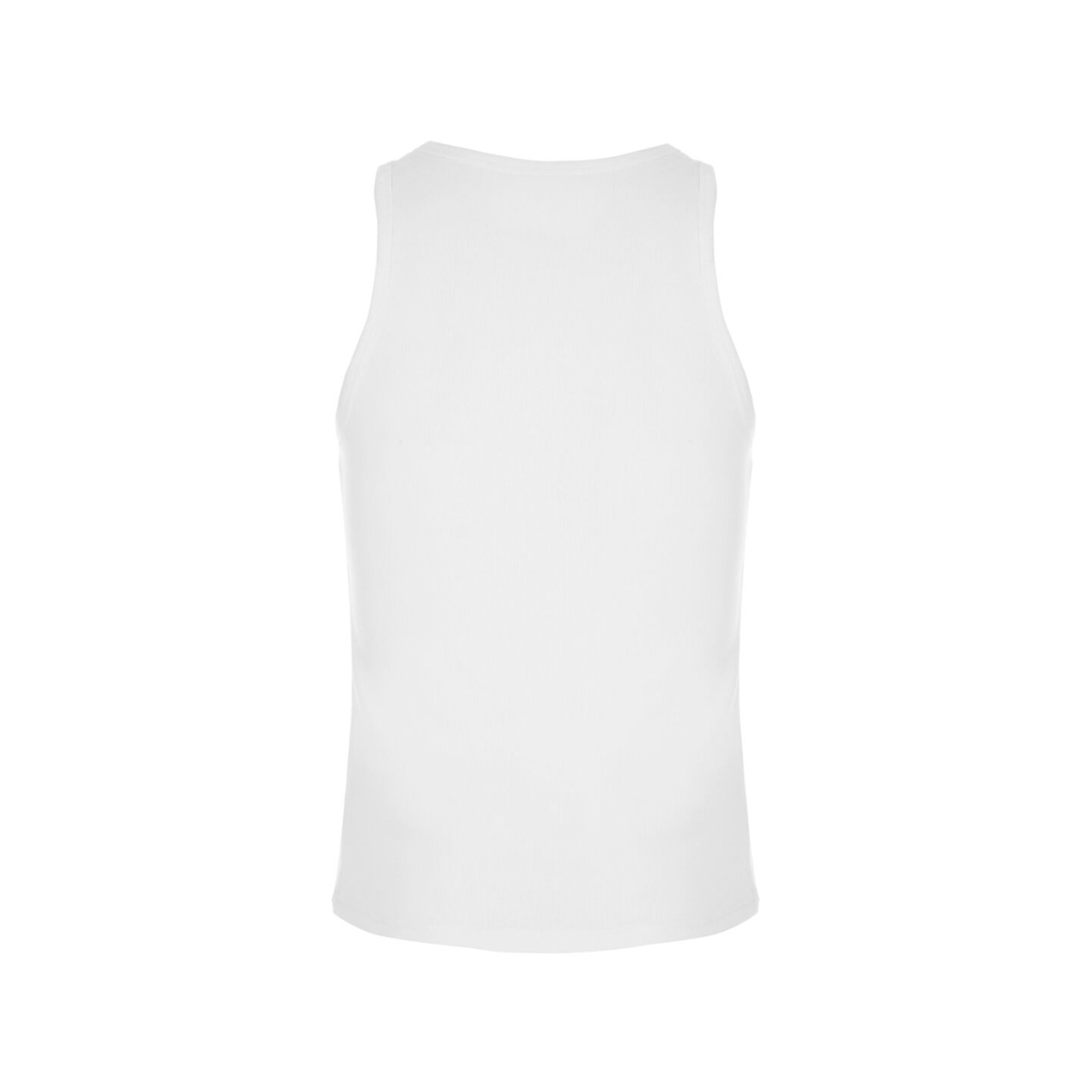Martine Rose Vest canotta bianca cotone slim fit
