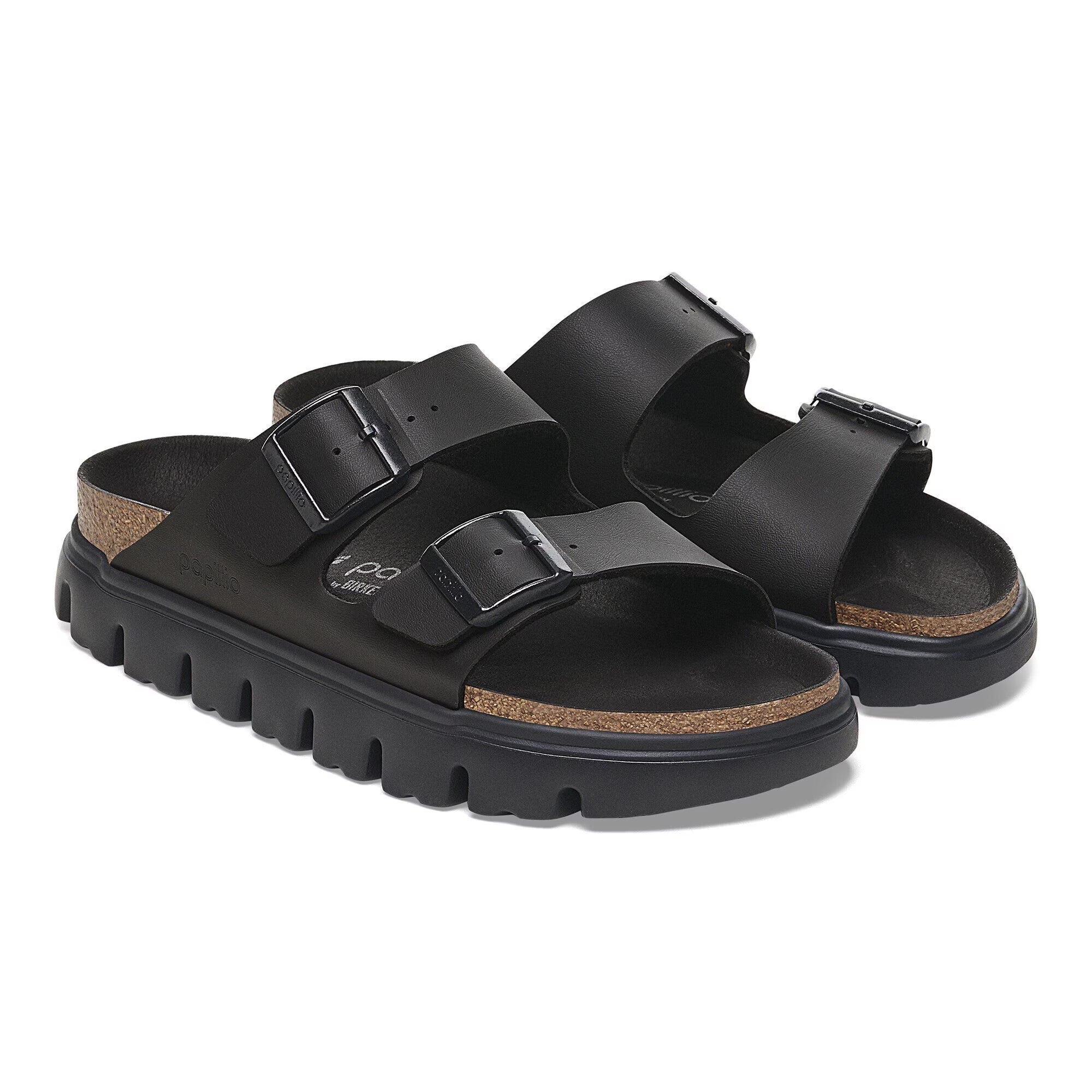 Birkenstock Arizona 1029077 Ciabatta Donna Black Plateau