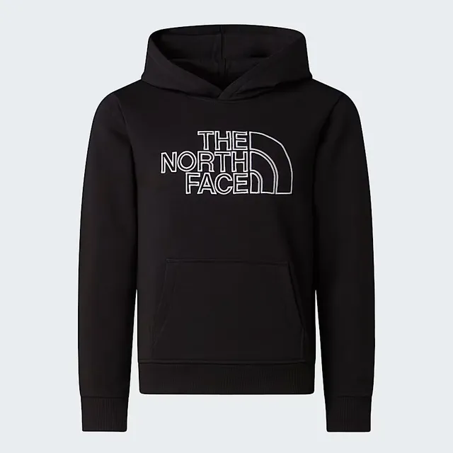 The North Face Drew Peak Light NF0A8GR8 Felpa Nera Ragazzi