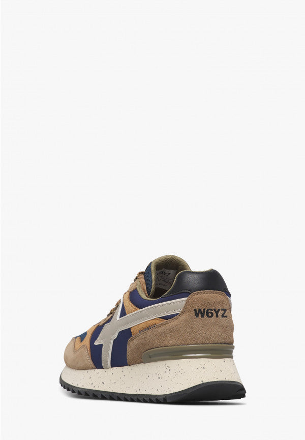 W6YZ Yak-M 2015185 sneakers marrone navy suede