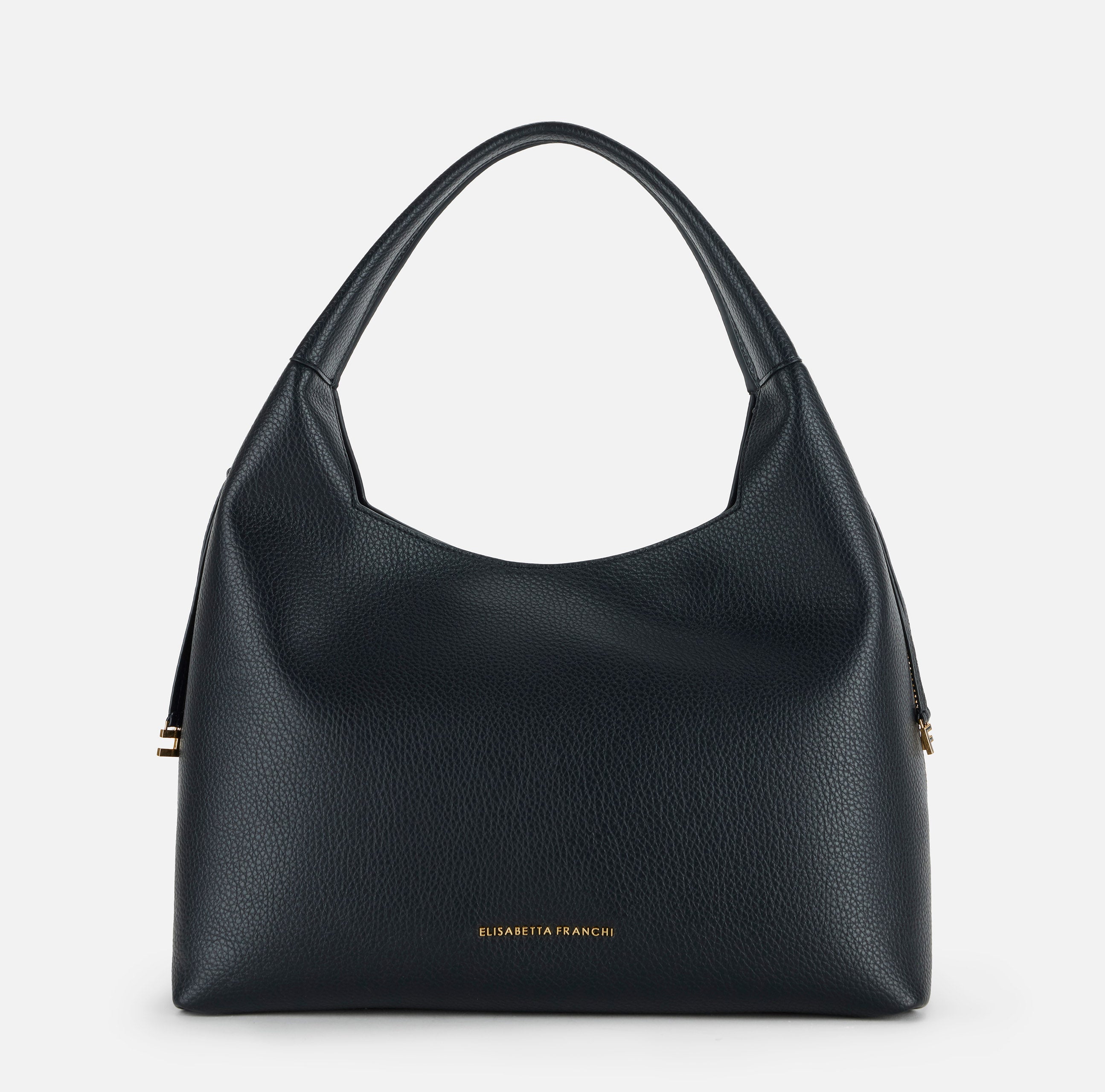 Elisabetta Franchi Hobo BS23A66E2 borsa ecopelle nero charms