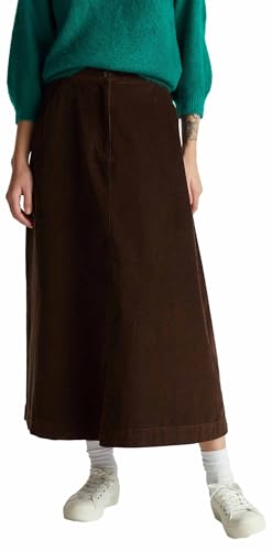 Benetton Gonne Gonna Midi Velluto Mille Righe