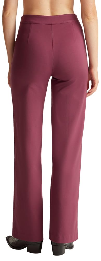 Benetton Pantaloni e Jeans Pantaloni Donna Neri Interlock