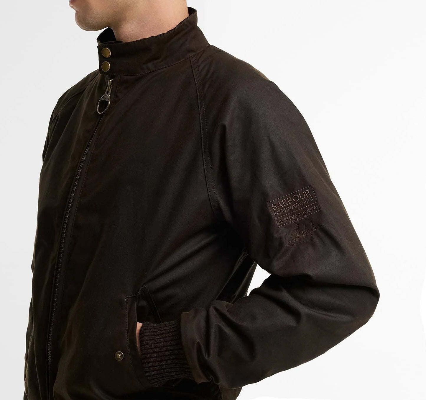 Barbour Merchant MWX0465 Giacca Uomo Olive cerata