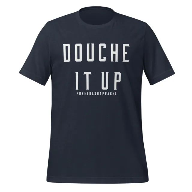 Pure Trash Douche It Up maglietta unisex Berry cotone