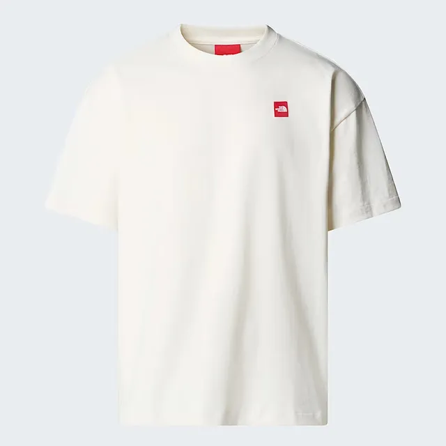The North Face Redbox t-shirt white dune uomo