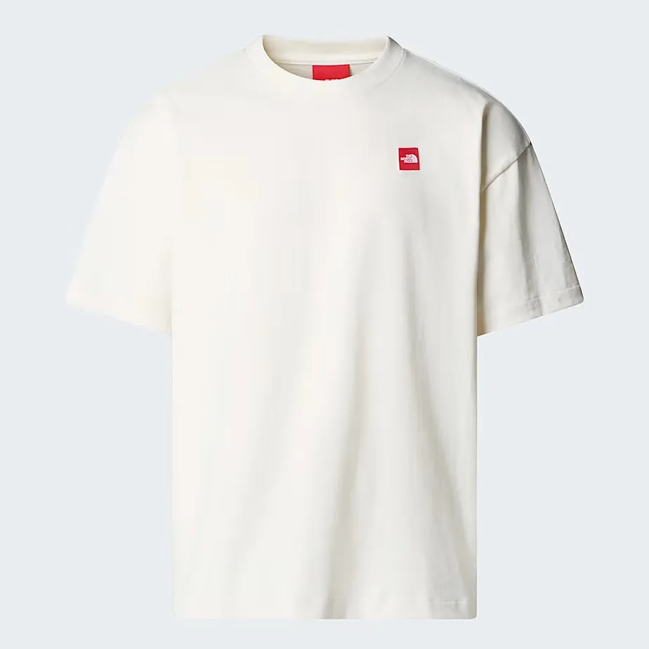 The North Face Redbox t-shirt white dune uomo