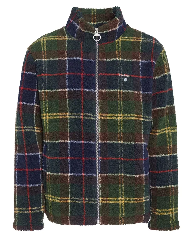 Barbour MFL0187 Sherpa Felpa Pile Classic Tartan Uomo