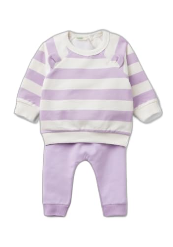 Benetton Pantaloni Bimbo pantaloni rosa 64m taglia 50 felpa