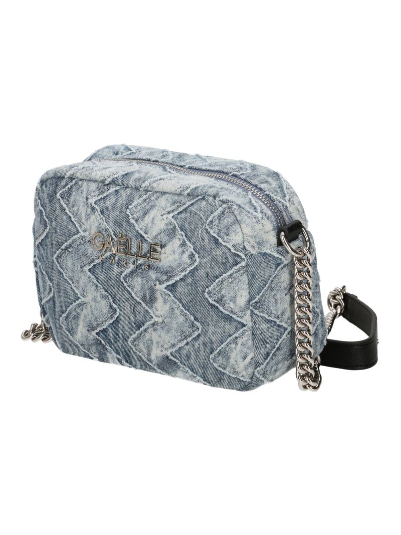Gaelle Paris GAACW03105 mini borsa donna blu denim