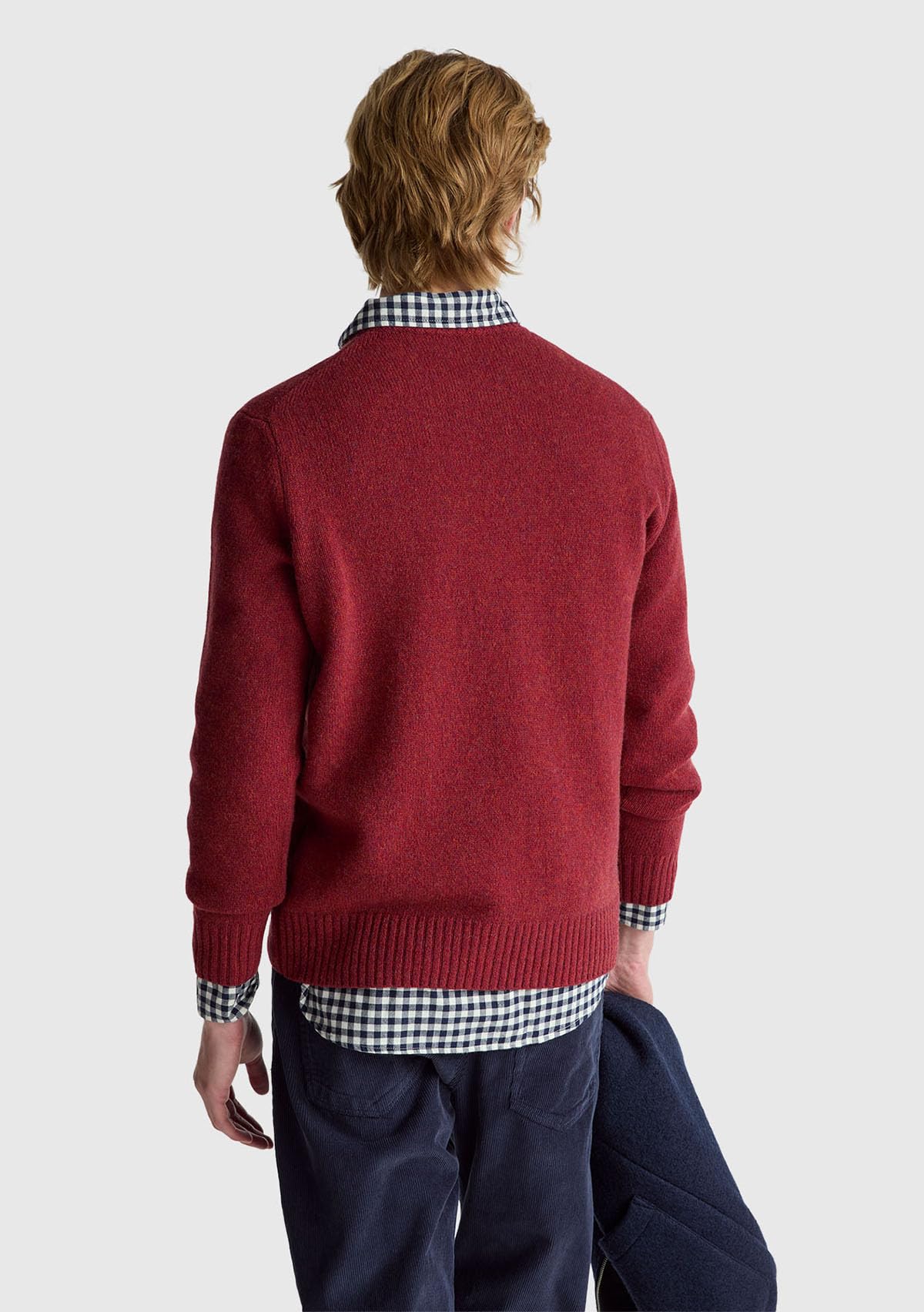 Benetton 103mk1n24 Maglione Uomo Blu
