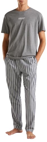 Benetton Pantaloni Pigiama Uomo L in Cotone