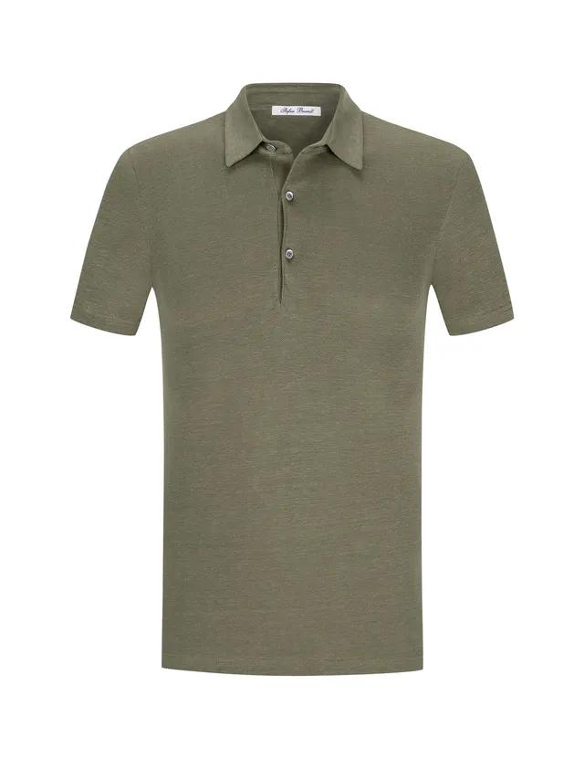 Stefan Brandt Laurin 3 LI 230E polo lino uomo