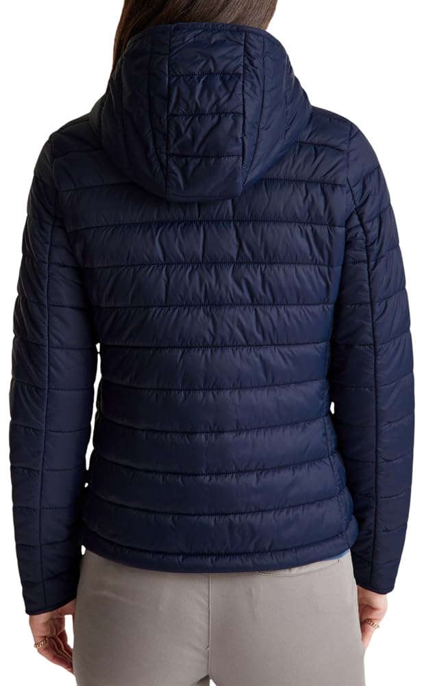 Benetton Giubbotto Micropiuma Nylon con Cappuccio Imbottitura 100g