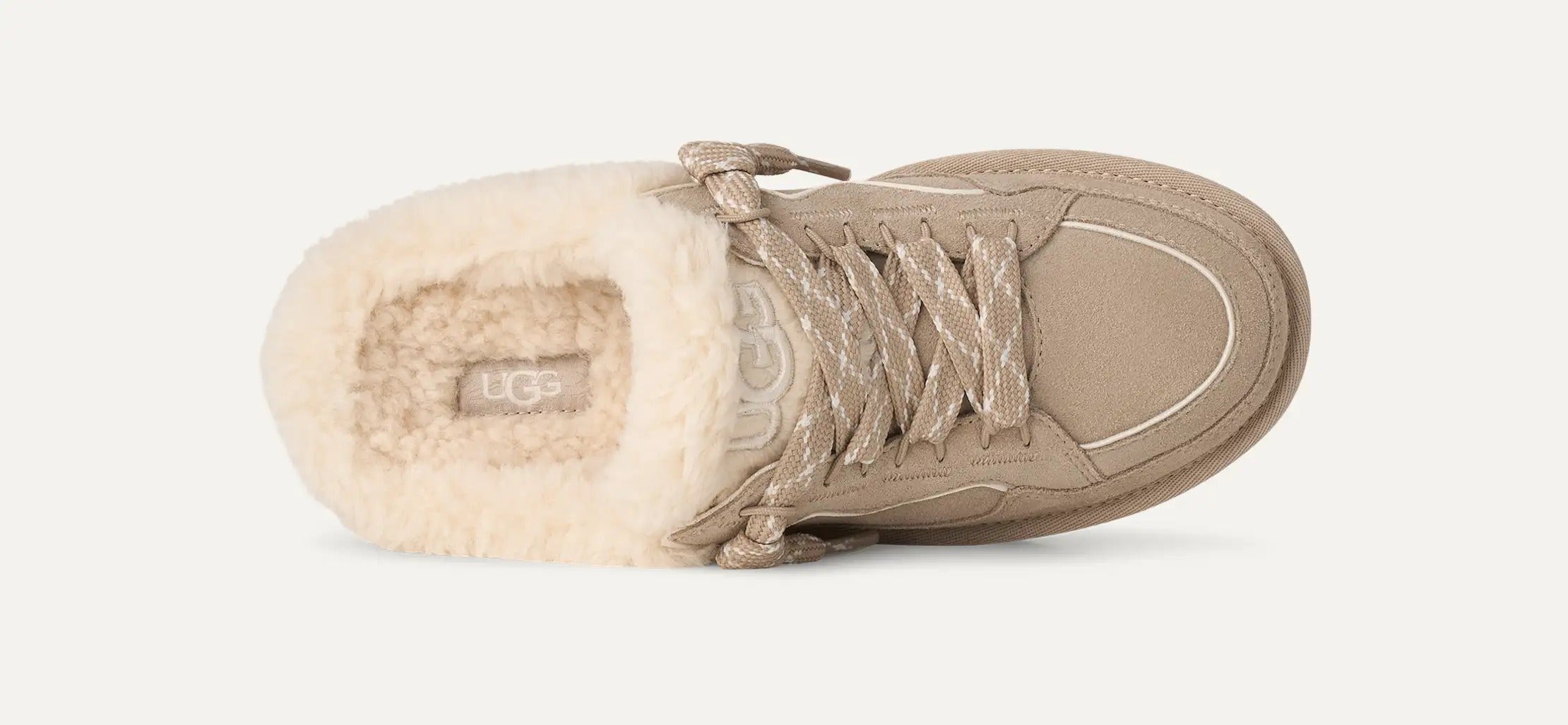 UGG Lowmel 1180313 mule Moonlight camoscio