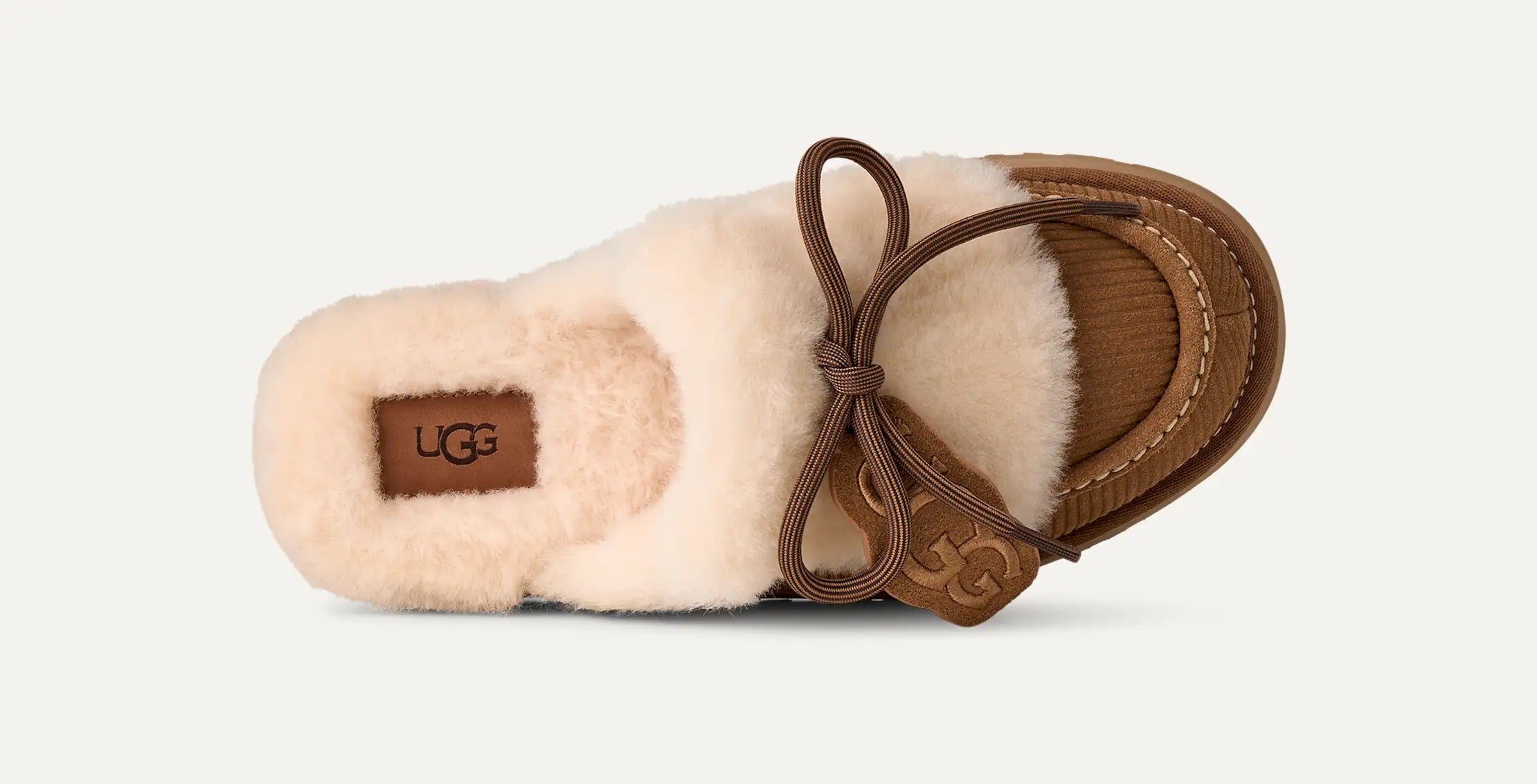 Ugg Disquette Heritage 1180360 ciabatta donna Chestnut
