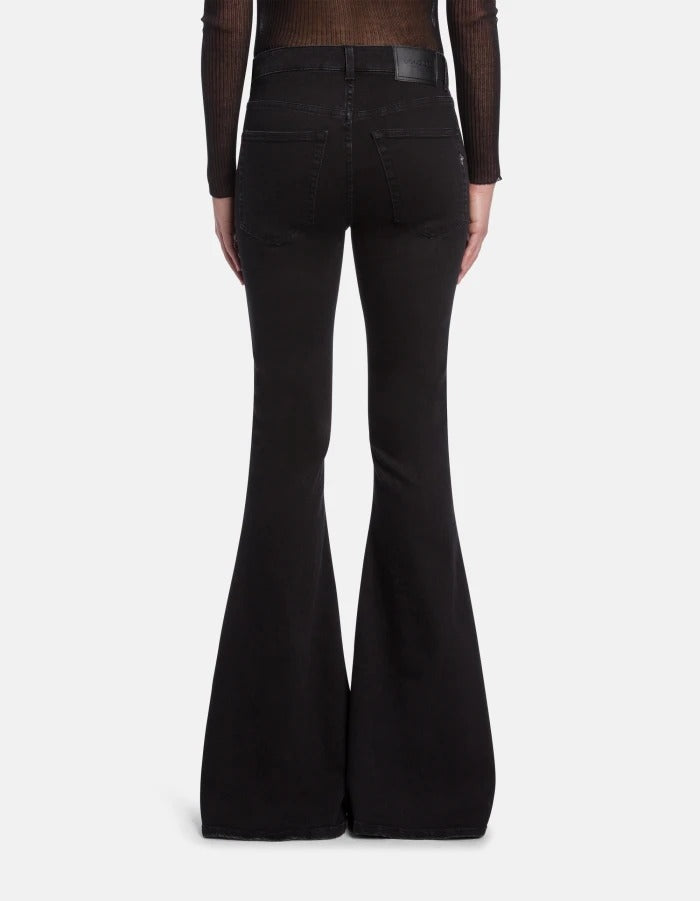 Dondup Karen DP858 DSH337D jeans neri skinny bootcut
