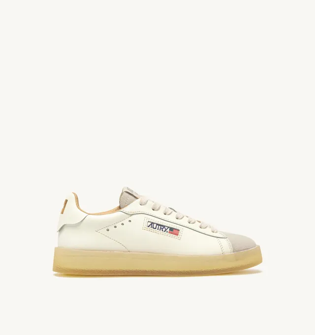 Autry Dallas Low ADLM-FD01 Sneakers White Marshmallow pelle
