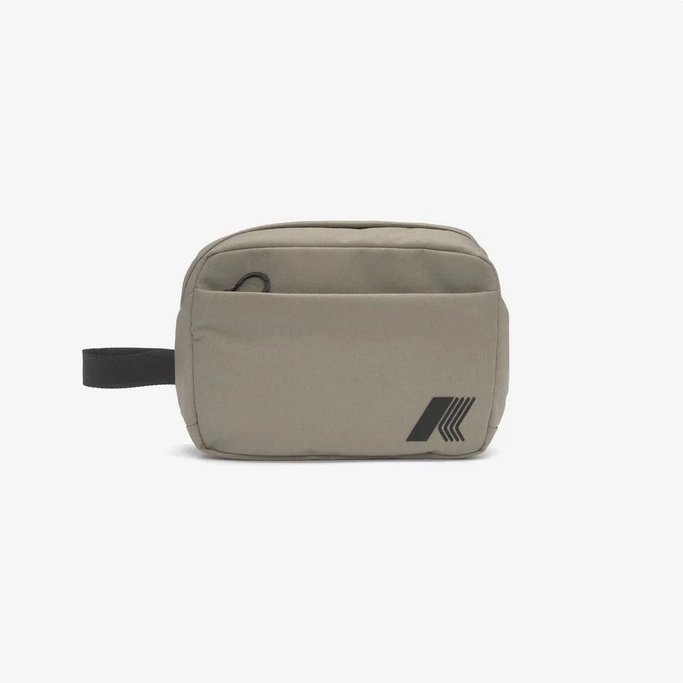 K-Way Travis K81437W beauty case grigio tortora
