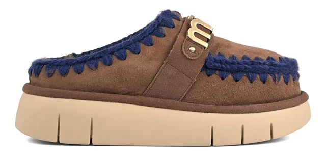 Mou Bounce Clog FW531001A ciabatta brown pepper