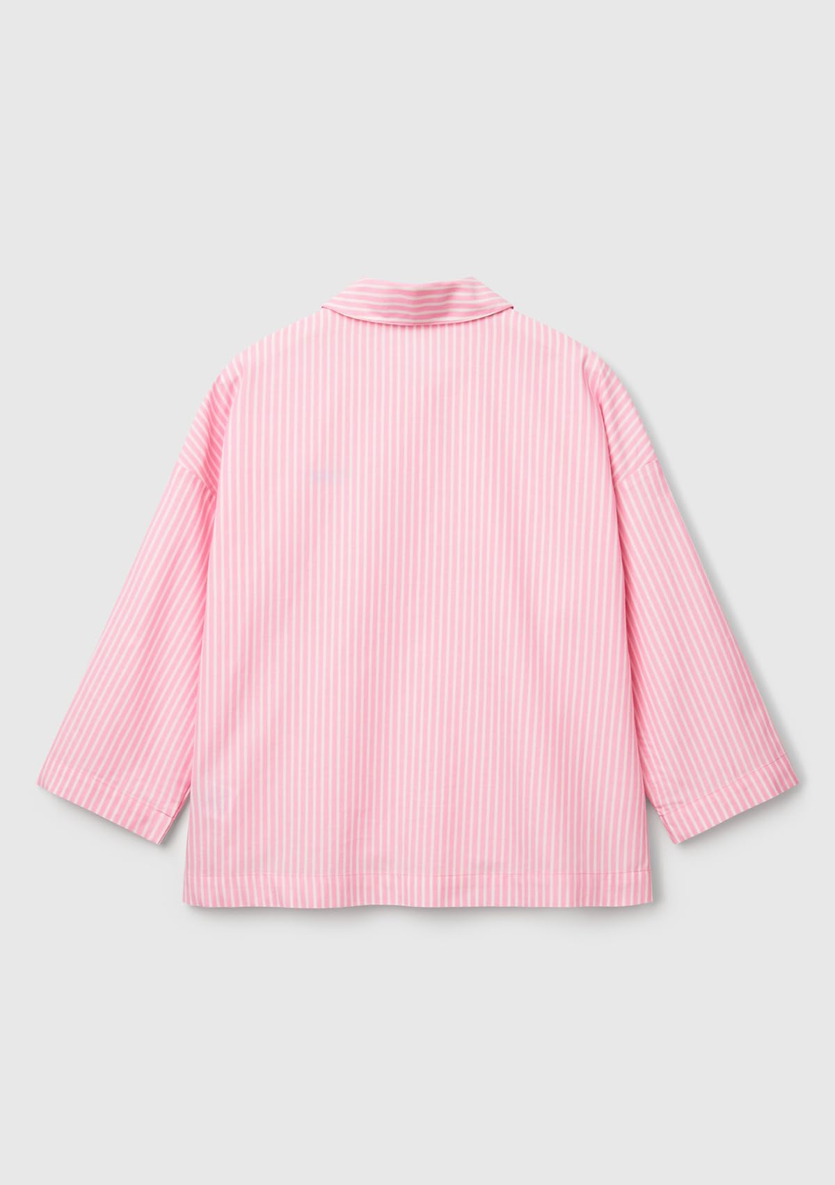 Benetton 4qfz3m00a camicia pigiama donna XS con bottoni