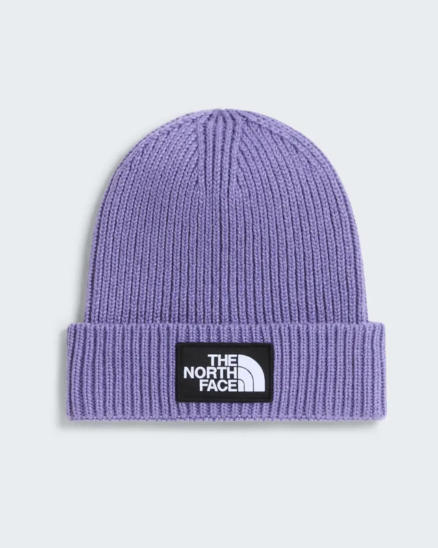The North Face Logo Box NF0A8CGU berretto grounded plum bimbo