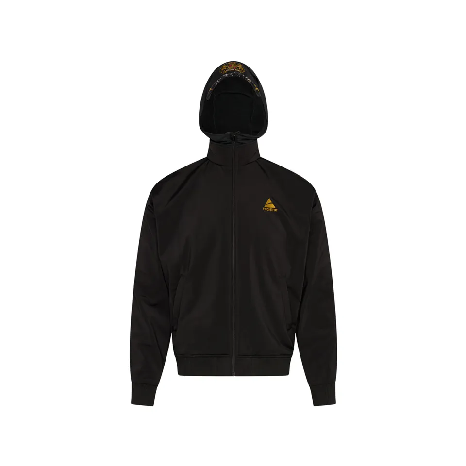 Martine Rose Hood Cap Track Jacket giacca nero poliestere