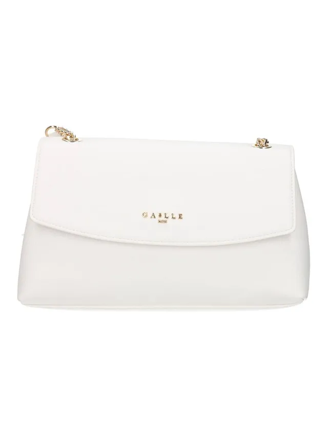Gaelle Paris GAACW03056 Borsa tracolla ecopelle bianco
